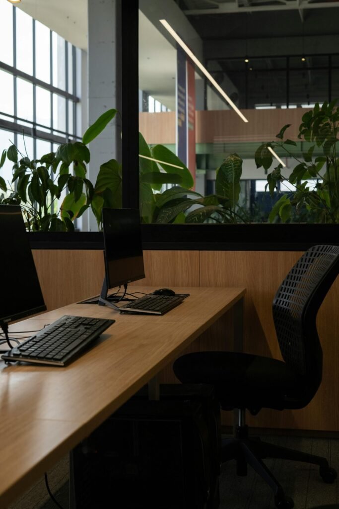 Oficina de inmobiliaria